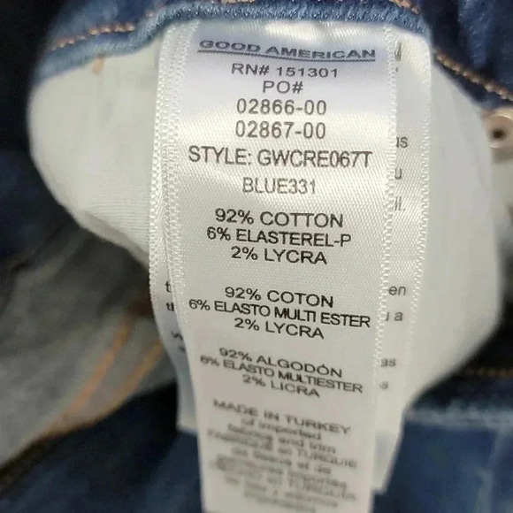 Good American good waist crop raw edge - Picture 10 of 15